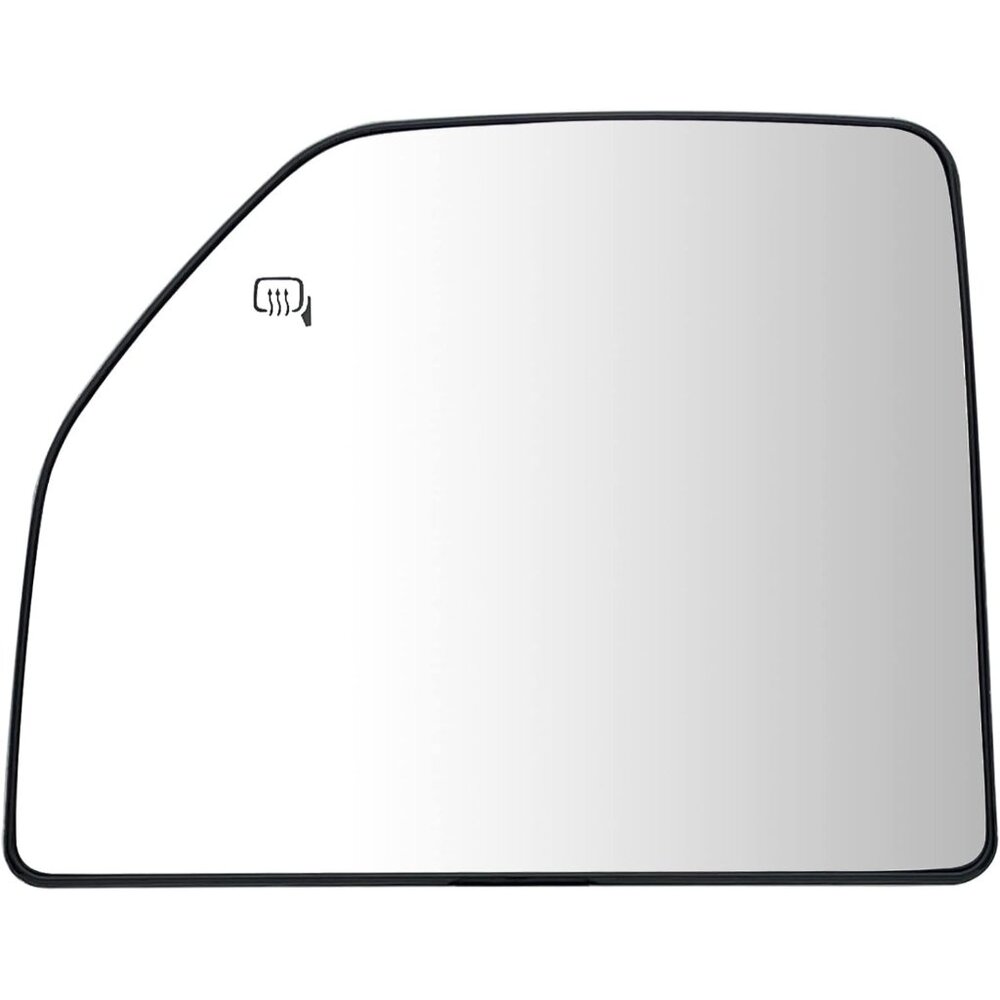 Left Driver Side Heated Upper Mirror Glass Replacement For 2015-2020 Ford F150 2